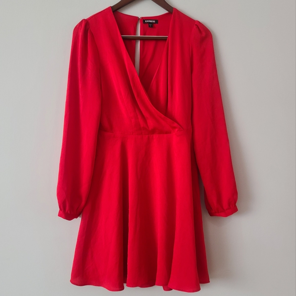 Express long sleeve dress